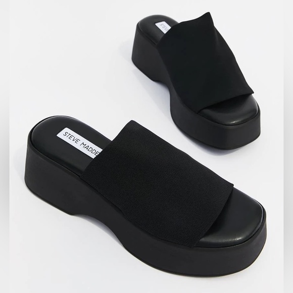 Steve Madden Shoes - || Steve Madden || Y2K Platform Wedges Slides